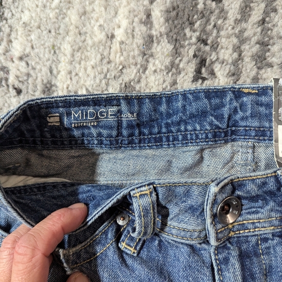 NWT G-star midge saddle boyfriend 25 x 32 - Picture 8 of 8